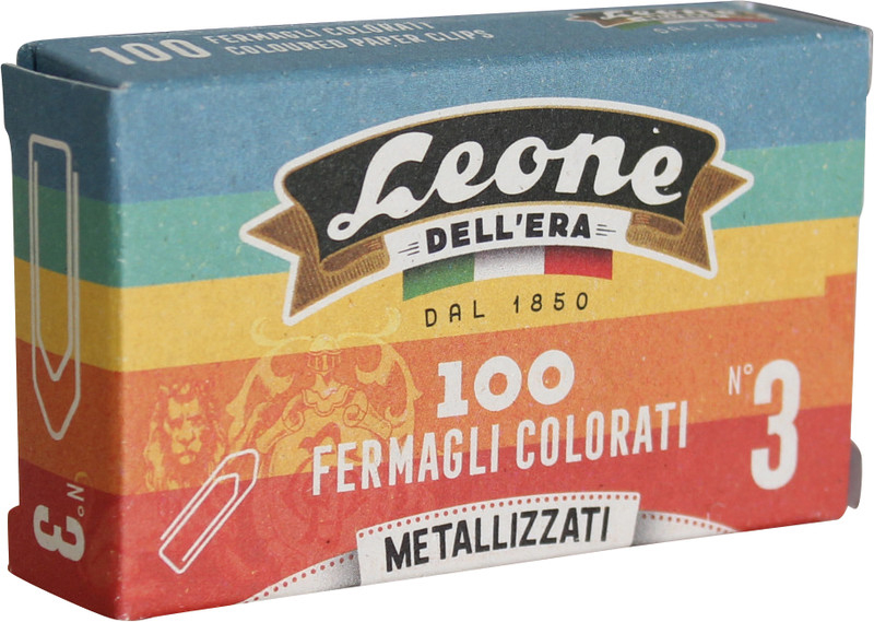 SMART OFFICE Büroklammern Nr. 3 21213 28mm farbig ass. 100 Stk.