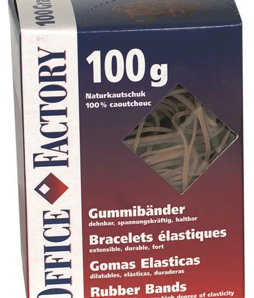 SMART OFFICE Gummibänder assortiert 601200 Naturkautschuk 100g