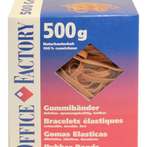SMART OFFICE Gummibänder 90mmx6mm 605564 Naturkautschuk 500g