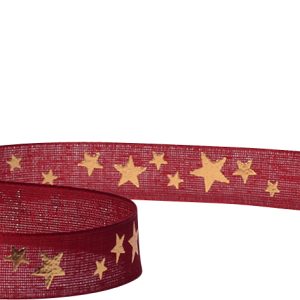 SPYK Band Cubino Étoiles 1031.1654 16mmx3m Bordeaux