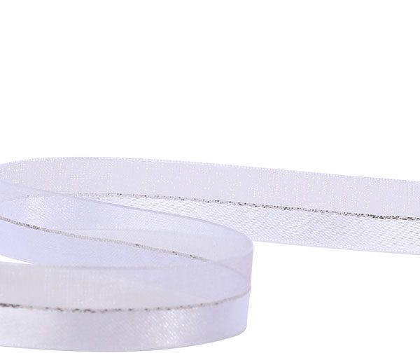 SPYK Band Cubino Elégance 1458.1654 16mmx3m Weiss-Silber