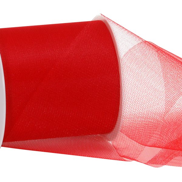 SPYK Band Tüll 2950.1093 10cmx50m rot