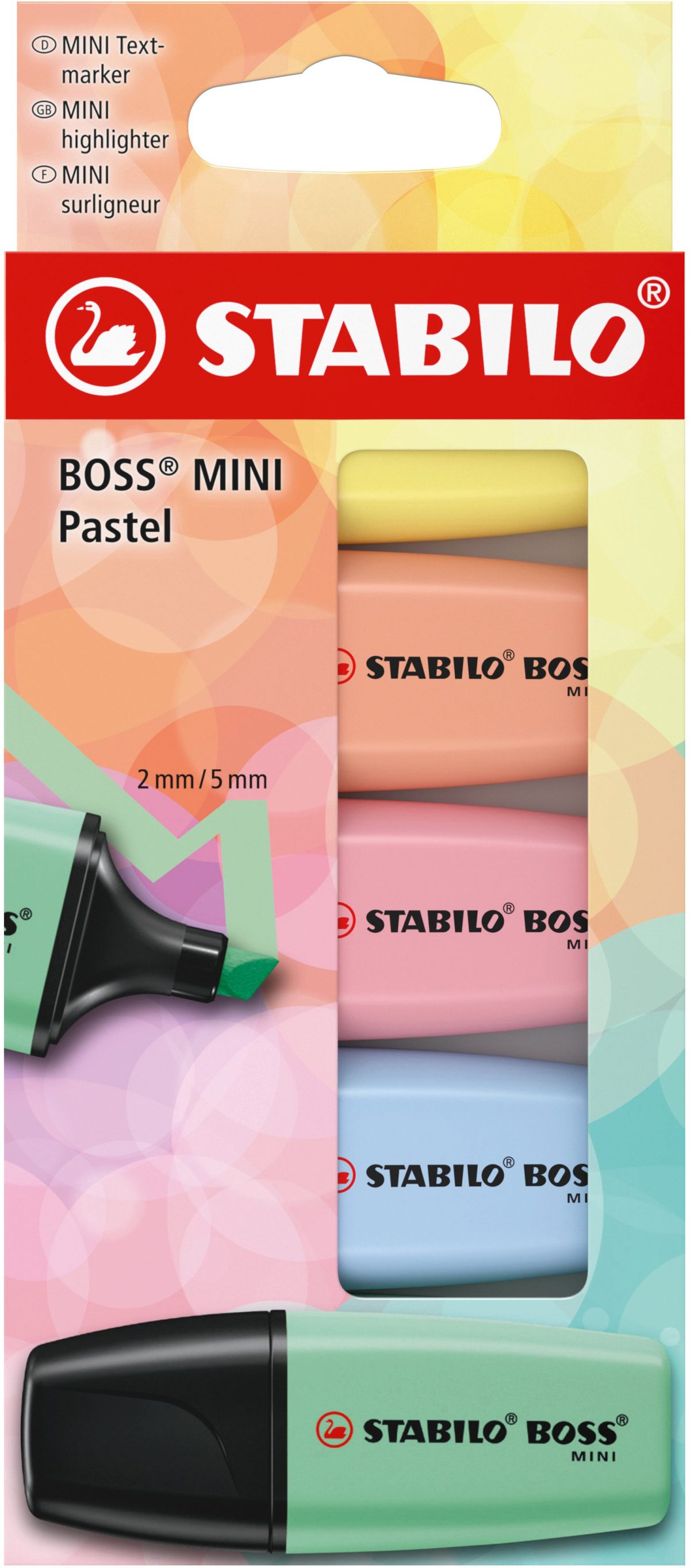 STABILO Boss mini 2-5mm 07/5-2-02 Etui 5 Stück – Hochwertig & günstig bei ShopDeca