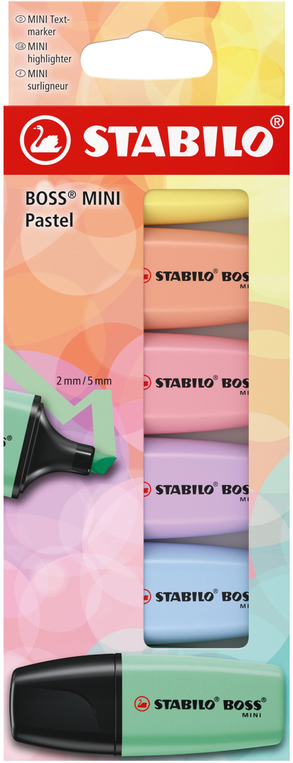STABILO Boss mini 2-5mm 07/6-2-01 Etui 6 Stück – Hochwertig & günstig bei ShopDeca