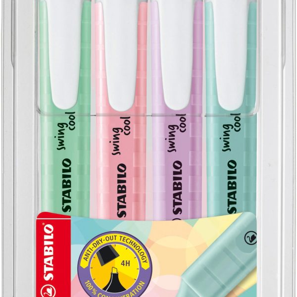 STABILO Swing cool Pastell 275/4-08 4 Stück
