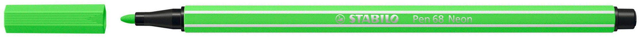 STABILO-68-033-4006381121071 STABILO Fasermaler Pen 68 1mm 68/033 neongrün – Hochwertig & günstig bei ShopDeca