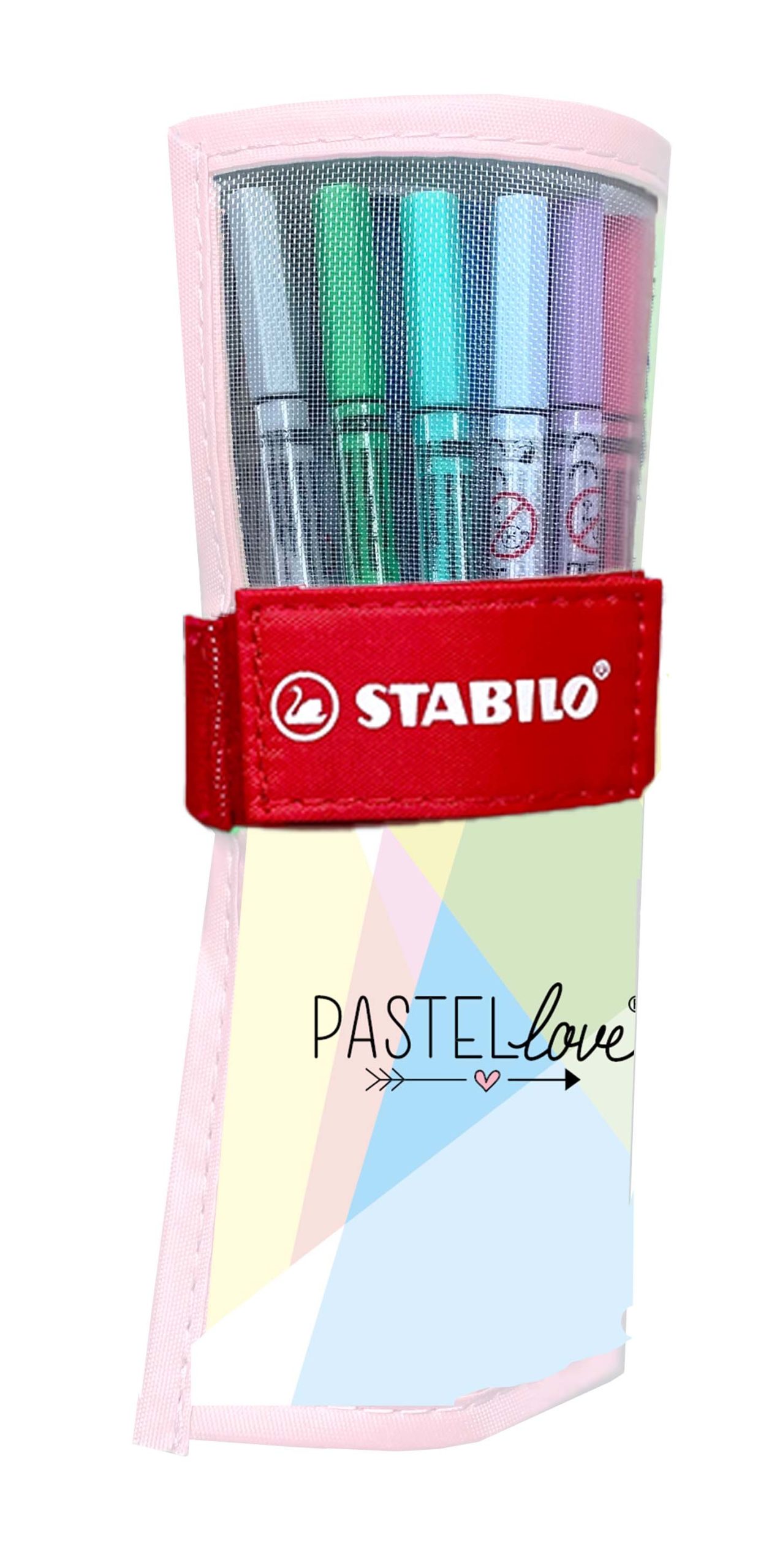 STABILO-6825-09-01CH-4006381599214 STABILO Rollerset Pen 68 1mm 6825-09-01CH Pastellove 25 Stück – Hochwertig & günstig bei ShopDeca