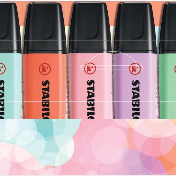 STABILO Textmarker BOSS Pastell 70/8-3 8 Stück ass.