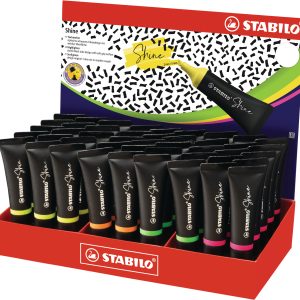 STABILO Textmarker Shine 76/45-1 45 Stück ass.