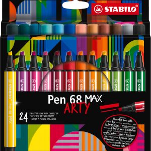 STABILO Fasermaler Pen 68 MAX Arty 768/24-21 ass. 24 Stück