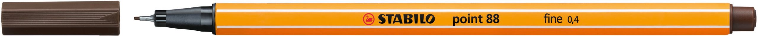 STABILO-88-65-4006381493246 STABILO Fineliner Point 88 0.4mm 88/65 umbra – Hochwertig & günstig bei ShopDeca