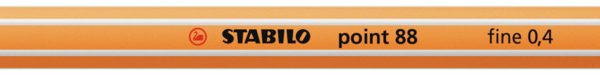 STABILO Fineliner Point 88 0.4mm 88/67 senf
