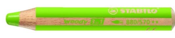 STABILO Farbstifte Woody 3 in 1 880/570 hellgrün