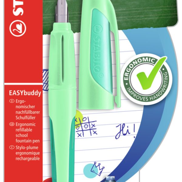 STABILO Füllhalter EASYbuddy M B-58776-5 minze