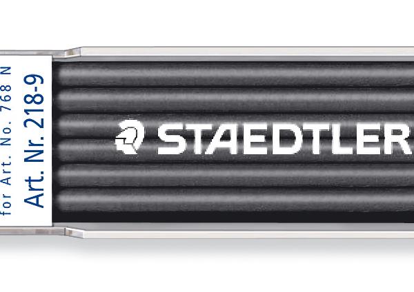 STAEDTLER Minen Lumocolor non-perm. 768N 218-9 schwarz 12 Stück