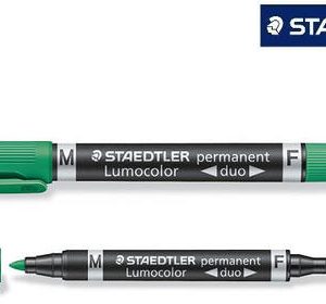 STAEDTLER Lumocolor DUO 348 0.6/1.5mm 348-5 grün perm.