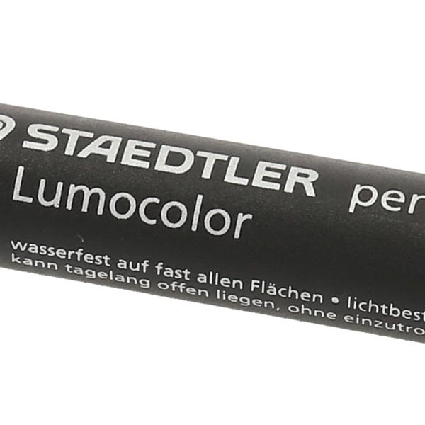 STAEDTLER Perm. Marker Lumocolor 350 350-5 grün, Keilspitze