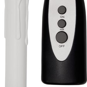 STAR TRADING LED Baumkerzen 13cm 12.003-50-1 weiss, Remote 10 Stück