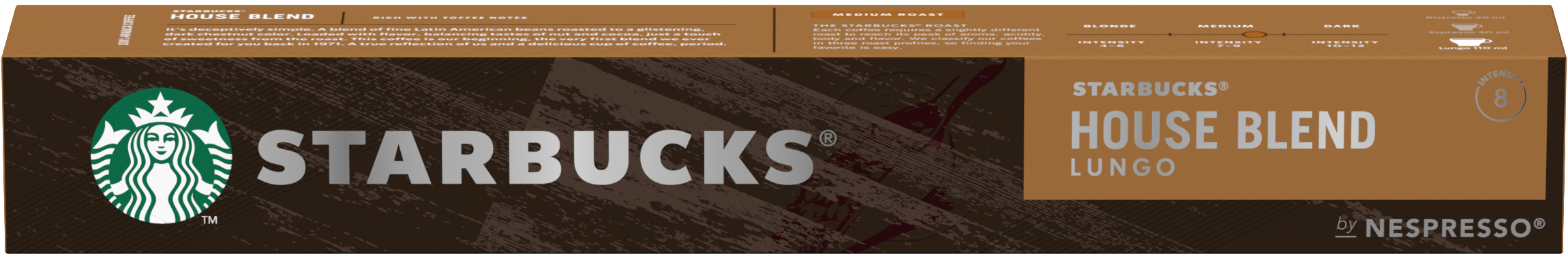 STARBUCKS Kaffeekapseln 10 Stk. 6220019 House Blend