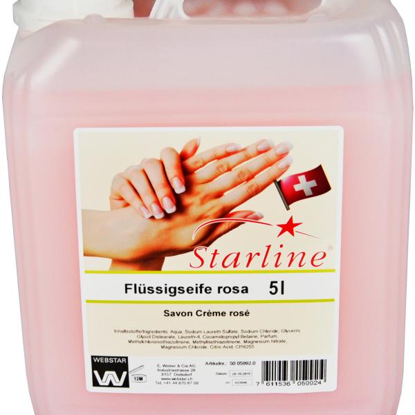 STARLINE Flüssigseife Rosa 5lt 5992