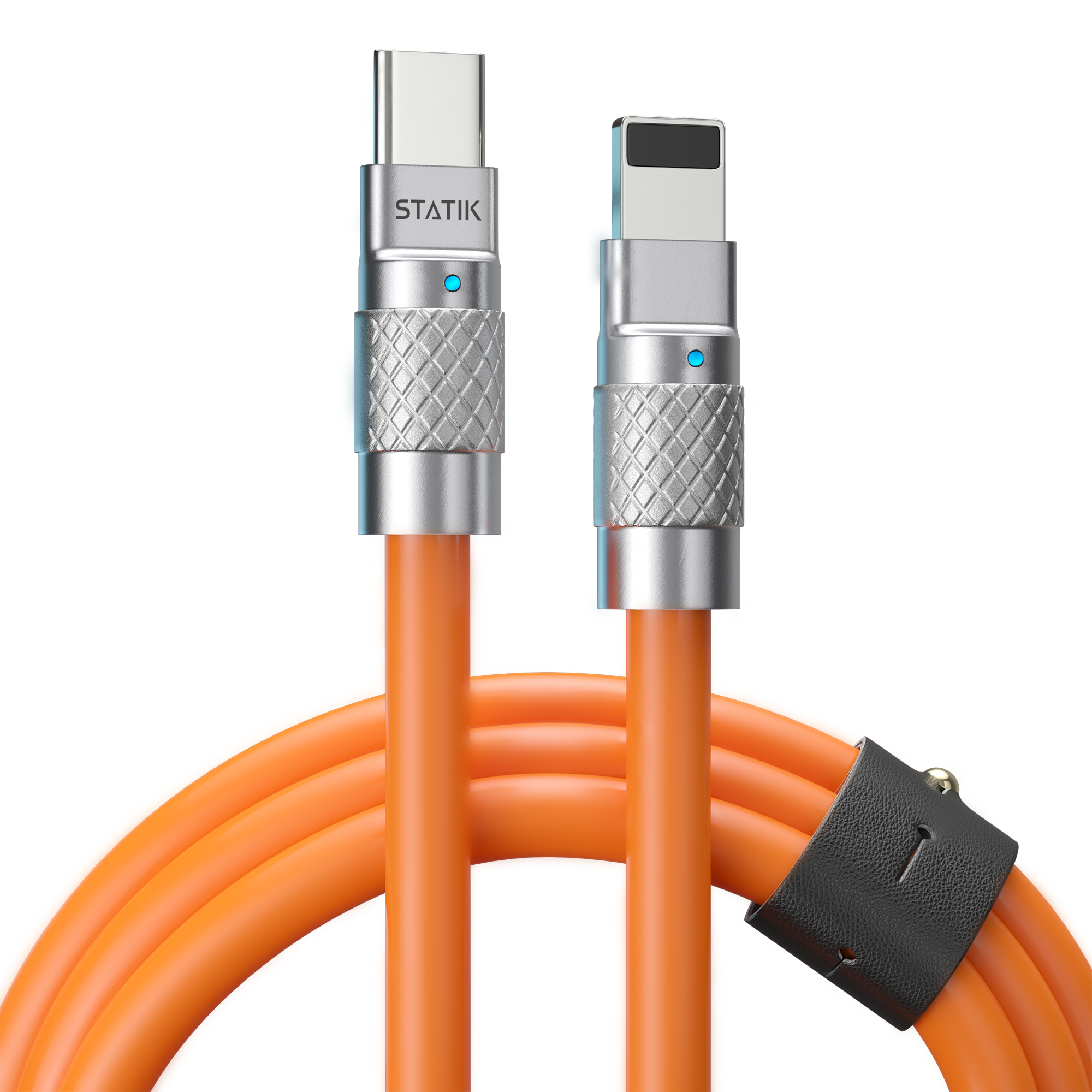 STATIK-PUP-0126-ORG-CC-6FT-0810024053971 STATIK TSumoCharge 100W PUP-0126-ORG-CC-6FT Cable 1.8m, USB-C to C Orange – Hochwertig & günstig bei ShopDeca