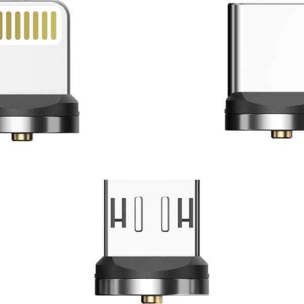 STATIK Mag.Tip for Mag.Chargecables PUP-0135 1xLightn.1xUSB-C,1xMicro-USB
