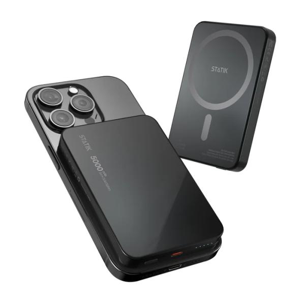 STATIK State Power Bank 5000mAh PUP-0431-BLK semisolid,MagSafe-compatible