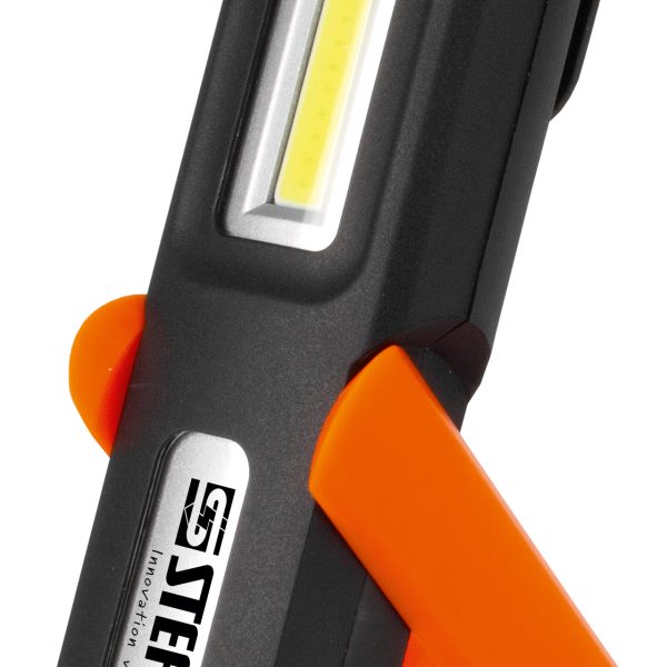 STEFFEN Handleuchte LED Worklight 65 00165 schwarz, Akku, 3W