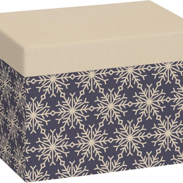 STEWO Geschenkbox Isobel 2551511697 dunkelblau 12x16.5x12cm