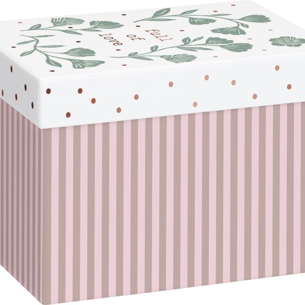 STEWO Geschenkbox Olena 2551520496 grün 12x16.5x12cm