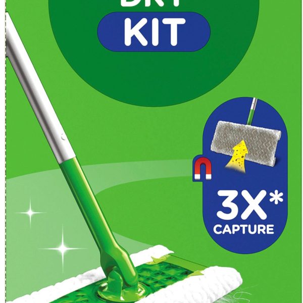 SWIFFER Staubmagnet Starterset 972087 8Trockentücher+ 3 Wischtücher
