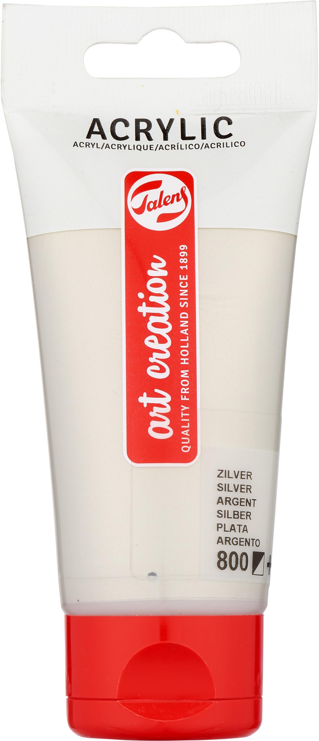 3511800M TALENS Acrylfarbe 75ml 3511800M Silber – Hochwertig & günstig bei ShopDeca