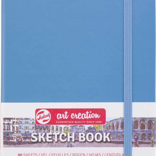 TALENS Sketch Book 13x21cm 9314212M seeblau 80 Seiten
