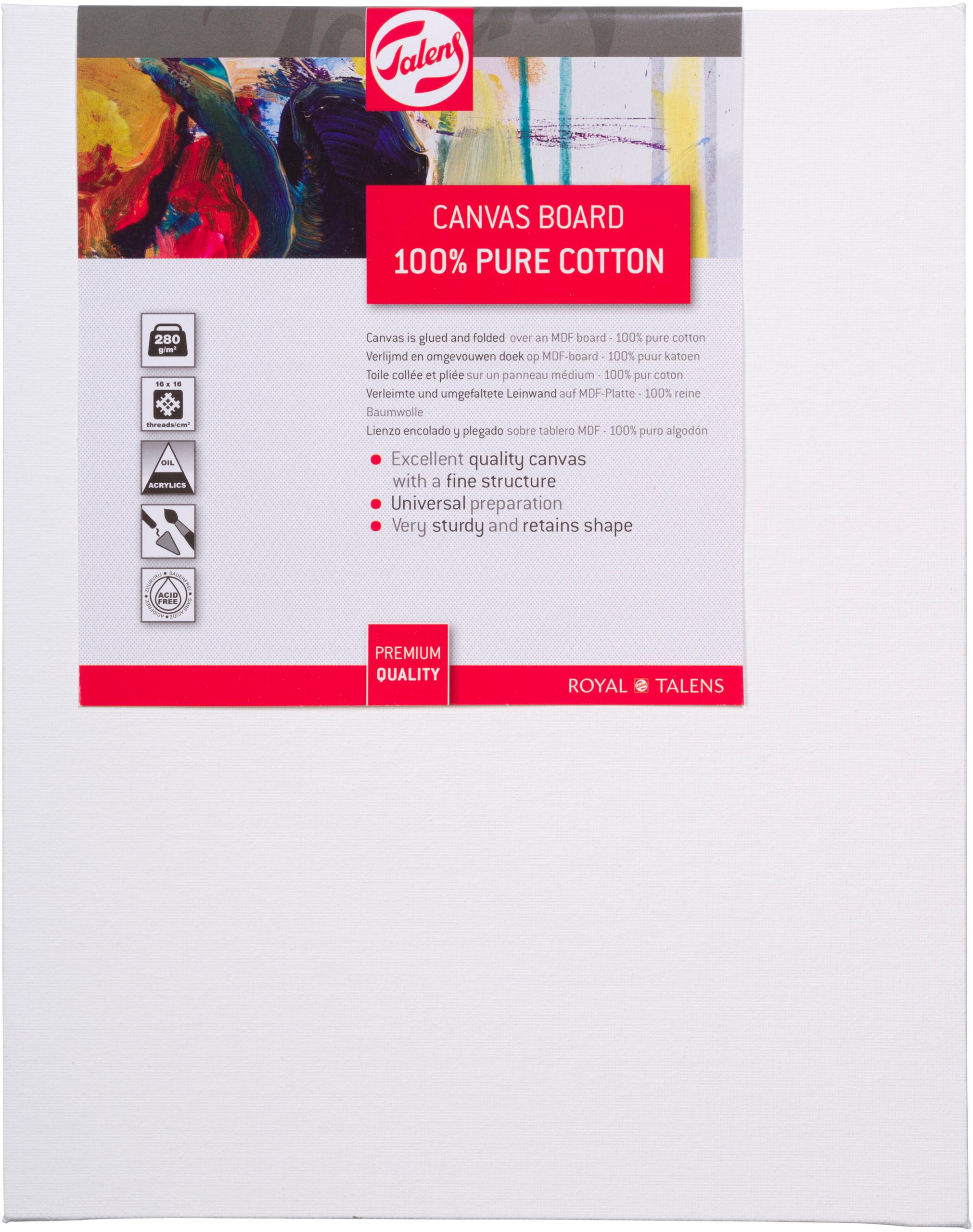 Canvas Board 24 X 30 Cm. TALENS Malplatte 24x30cm 93252430 Baumwolle, 280g/m2 – Hochwertig & günstig bei ShopDeca