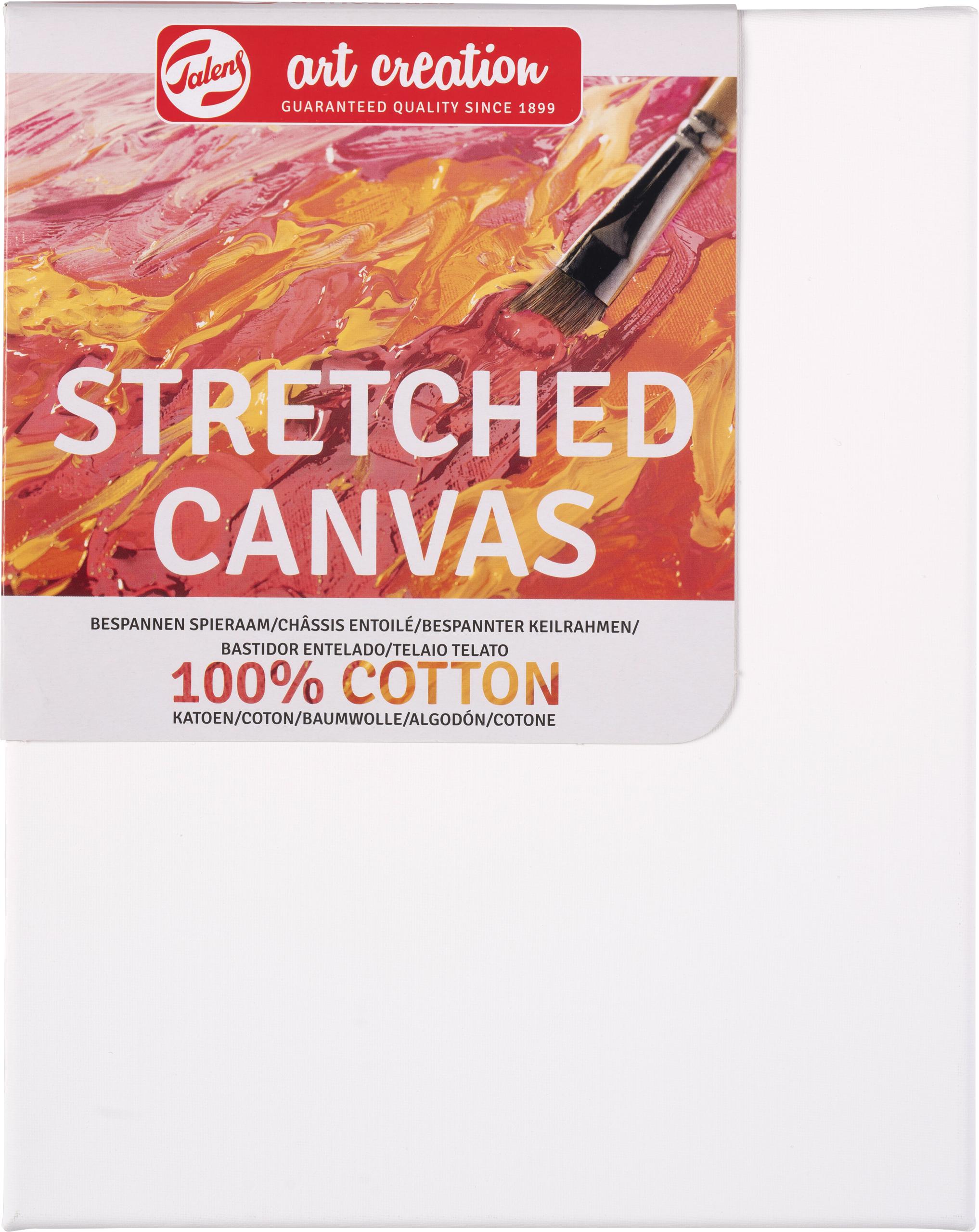 Talens Art Creation Stretched Canvas Cotton Stapled 24X30 TALENS Keilrahmen 30x24cm 9575243M 260g/m2 – Hochwertig & günstig bei ShopDeca