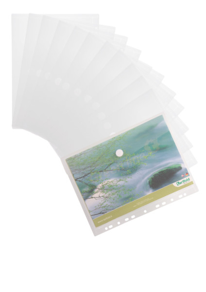 TARIFOLD-510230-3377995102307 TARIFOLD Dok.tasche Klettverschluss A4 510230 transparent 12 Stück – Hochwertig & günstig bei ShopDeca