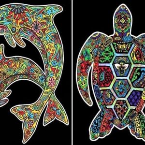 TATARUGA Mappe B4 CT21 Delfine+Schildkröte