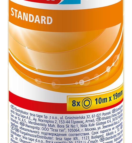 TESA Klebeband stand.Box 10mx19mm 572060000 Standart 8 Stück