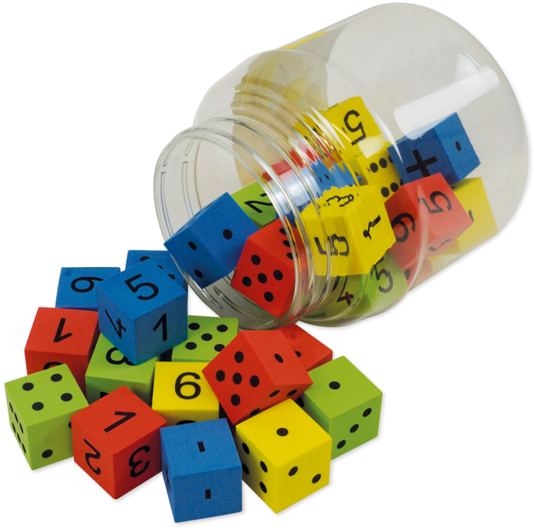 TIMETEX-92640-4055218926402 TIMETEX Flüster-Würfel Mathematik 92640 25mm 32-teilig – Hochwertig & günstig bei ShopDeca