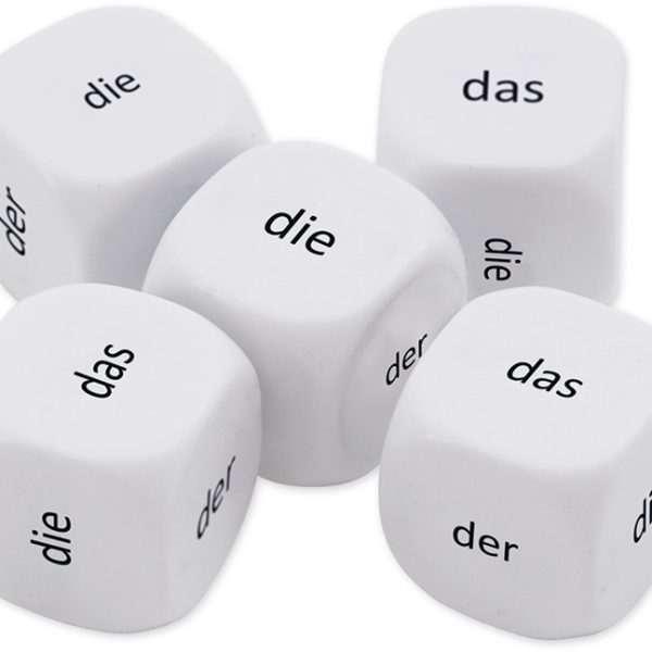 TIMETEX Würfel-Set Deutsch Artikel 93541 16mm 5-teilig