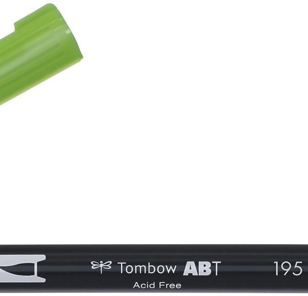TOMBOW Dual Brush Pen ABT 195 hellgrün