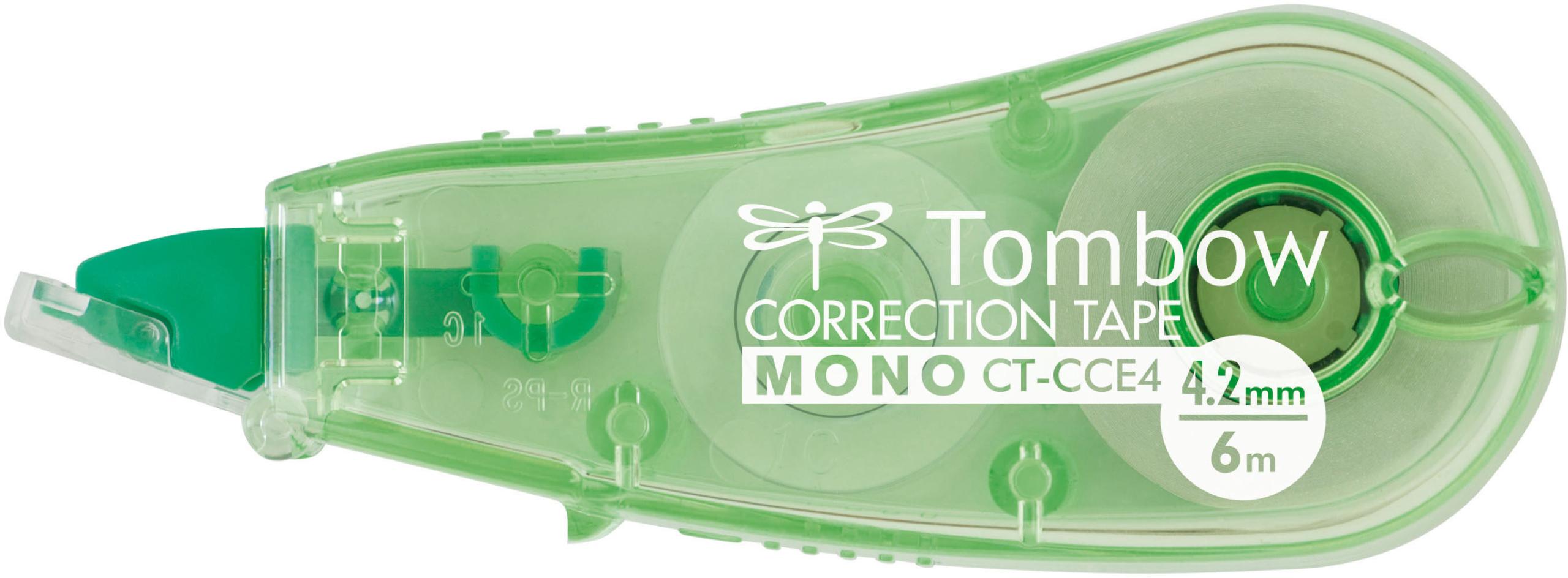 TOMBOW-CT-CCE4-B-4003198403178 TOMBOW Korrekturroller Mono Micro CT-CCE4-B 4.2mmx6m, grün – Hochwertig & günstig bei ShopDeca