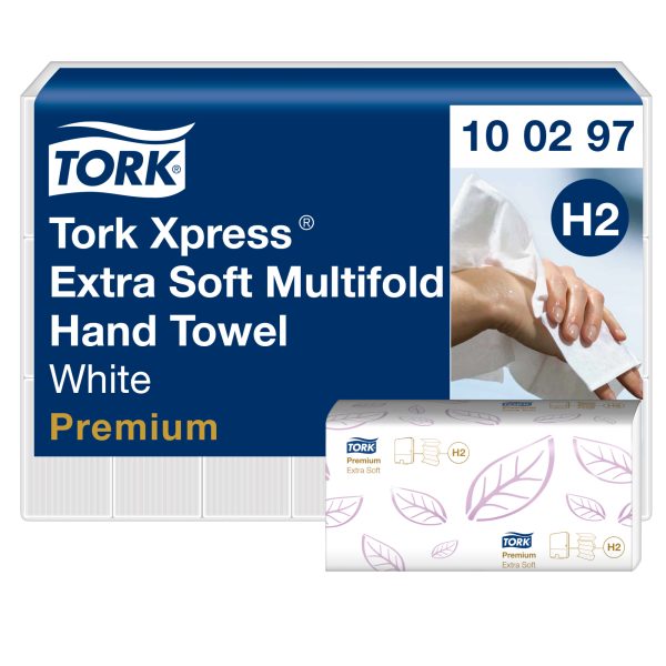 TORK Premium Handtücher H2 100297 Xpress® 2100 Blatt