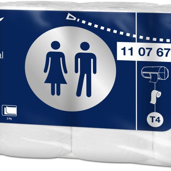TORK Toilettenpapier Advanced T4 110767 250 Blatt, 2-lagig 8 Stück