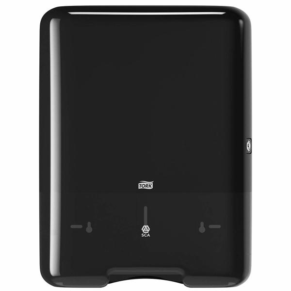 TORK Handtuchspender H3 553008 schwarz 439x330x136mm
