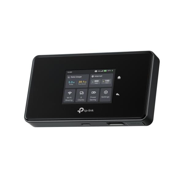 TP-LINK 5G Mobile WiFi Router M8550 2.4 inch Display, 1 GBLAN