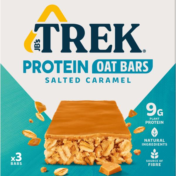 TREK Protein Haferriegel 83514 Salted Caramel 50g, 3 Stk.