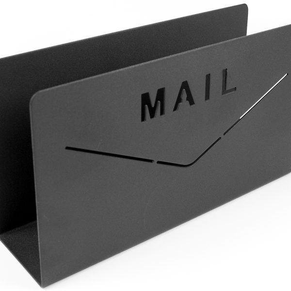 TRENDFORM Briefständer MAIL GK3513 Metall 18x10x5cm schwarz