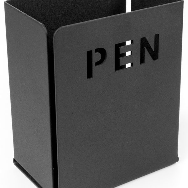 TRENDFORM Stifteköcher PEN GK3613 Metall 8x10x5cm schwarz