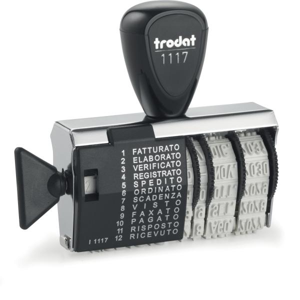 TRODAT Mehrtextstempel I 1117I 12 Texte